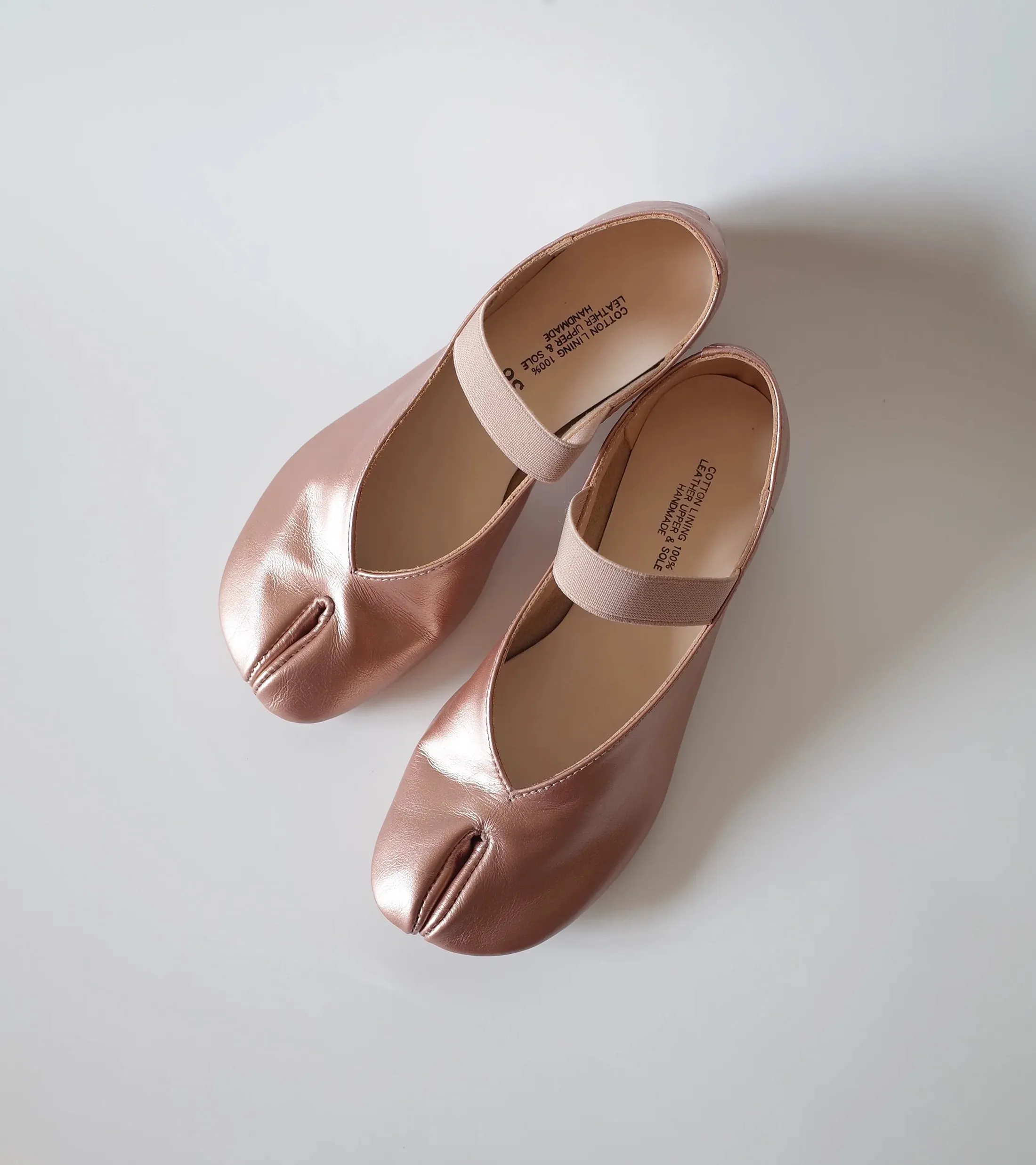 Split-Toe Ballet Flats