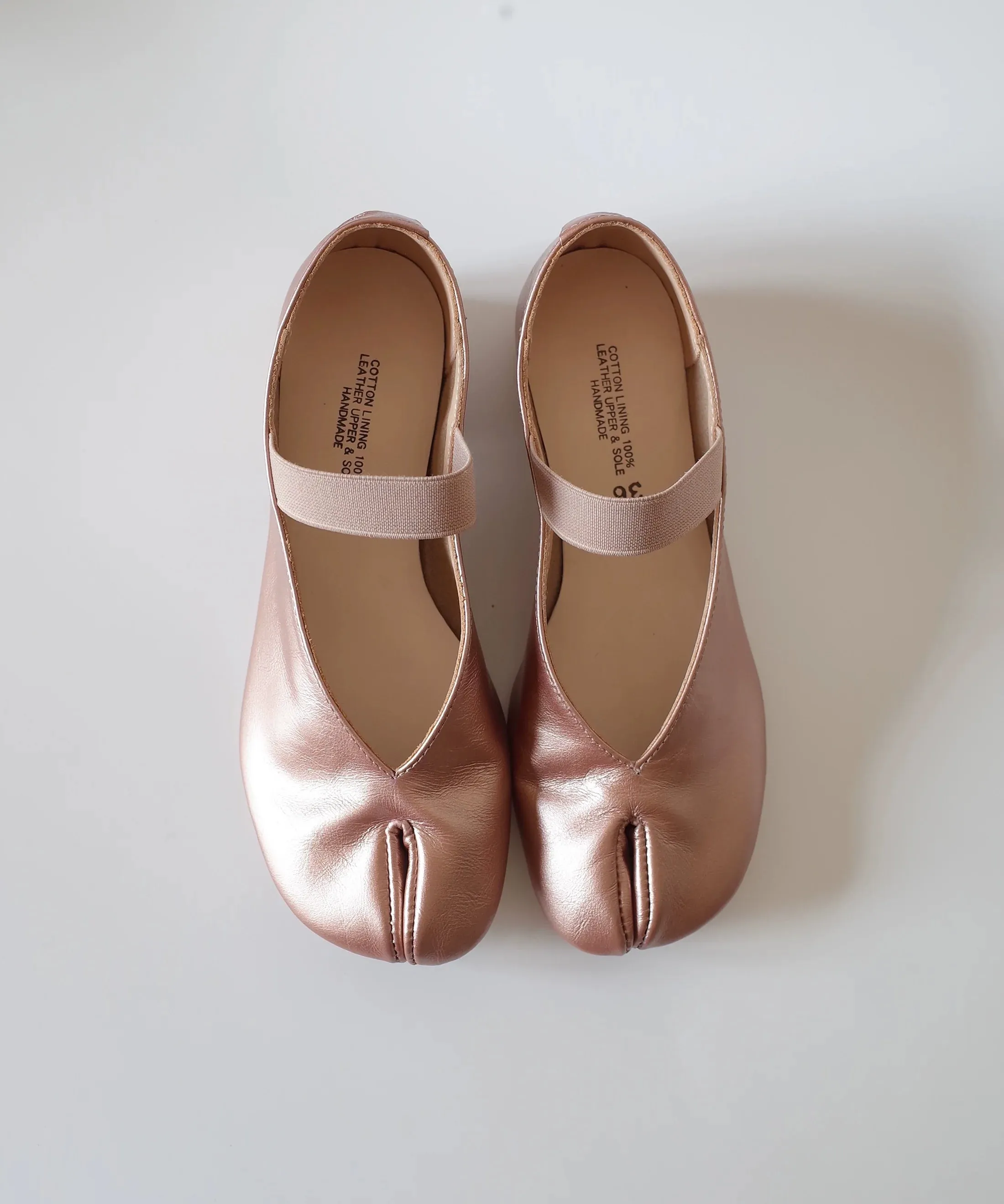 Split-Toe Ballet Flats
