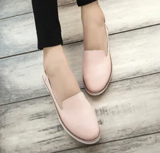 Spring Street Little White Shoes Fashion women Flats Women flat Shoes Women Ladies Girls