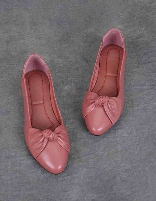 Spring Summer Pointed Toe Comfort Flat Shoes