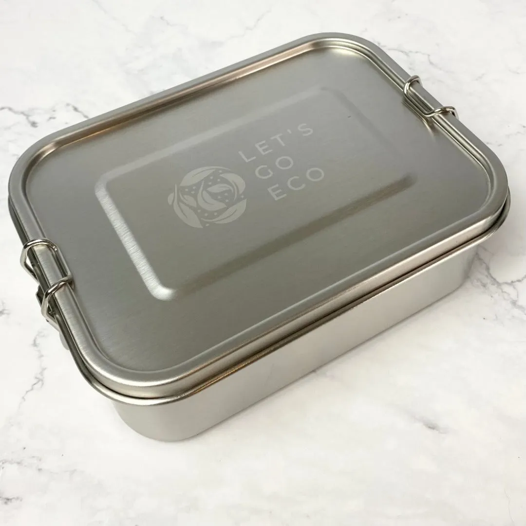 Stainless Steel Bento Box - 1 Tier, 1,200 ml
