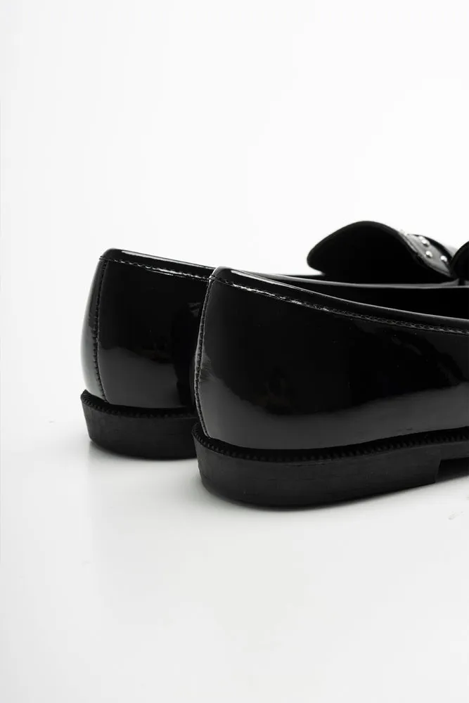 Studded Loafer Black