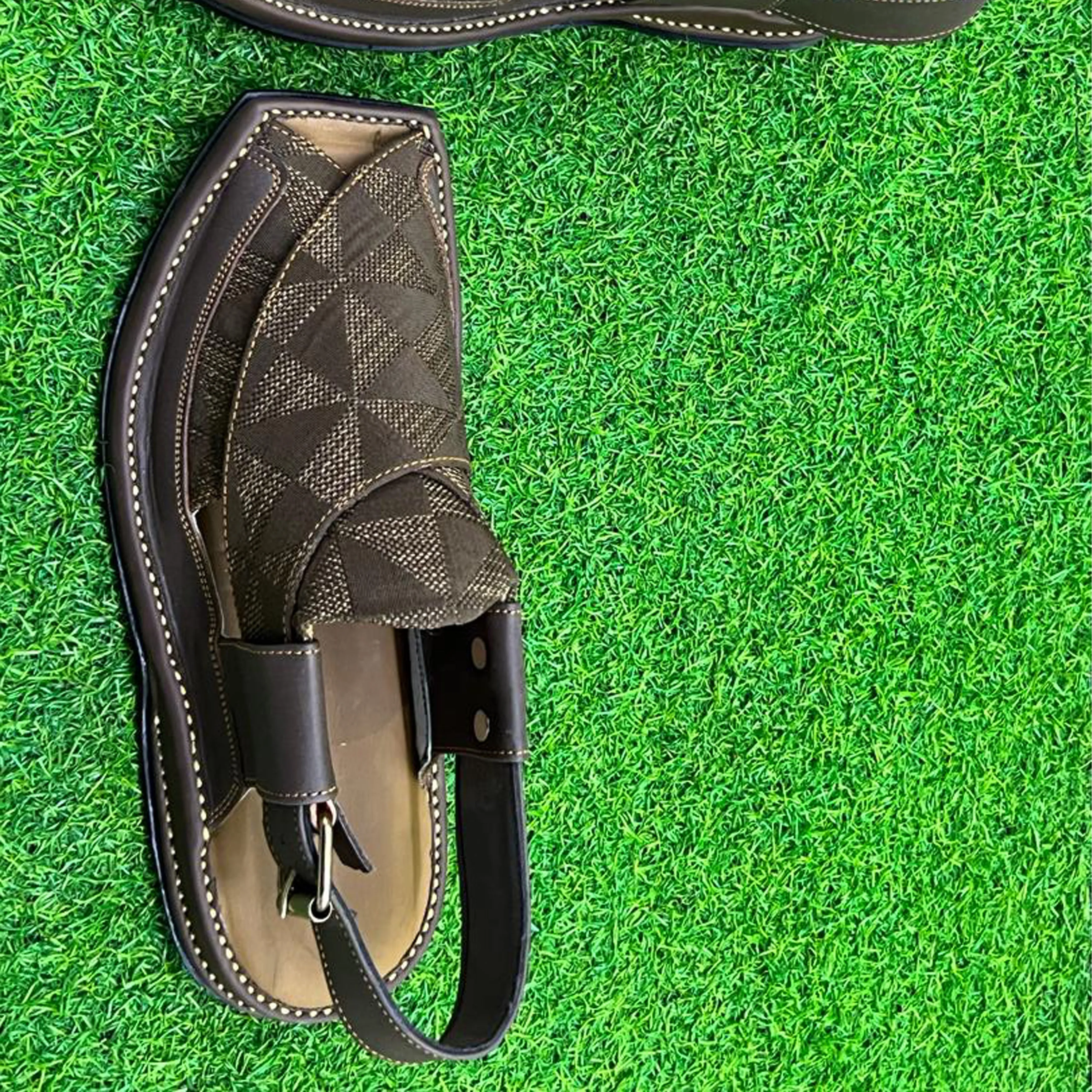 Stylish Peshawari Sandals for Men | Traditional Afghan Footwear Nk-019