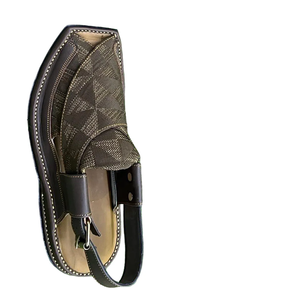 Stylish Peshawari Sandals for Men | Traditional Afghan Footwear Nk-019