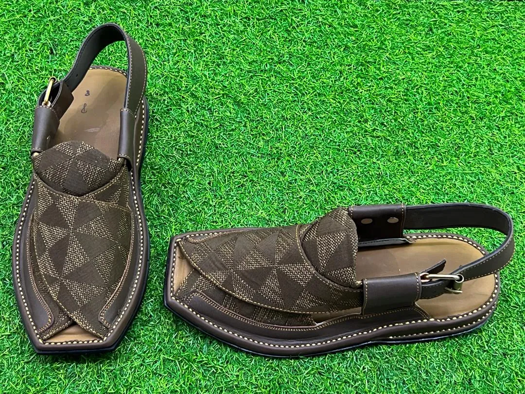 Stylish Peshawari Sandals for Men | Traditional Afghan Footwear Nk-019