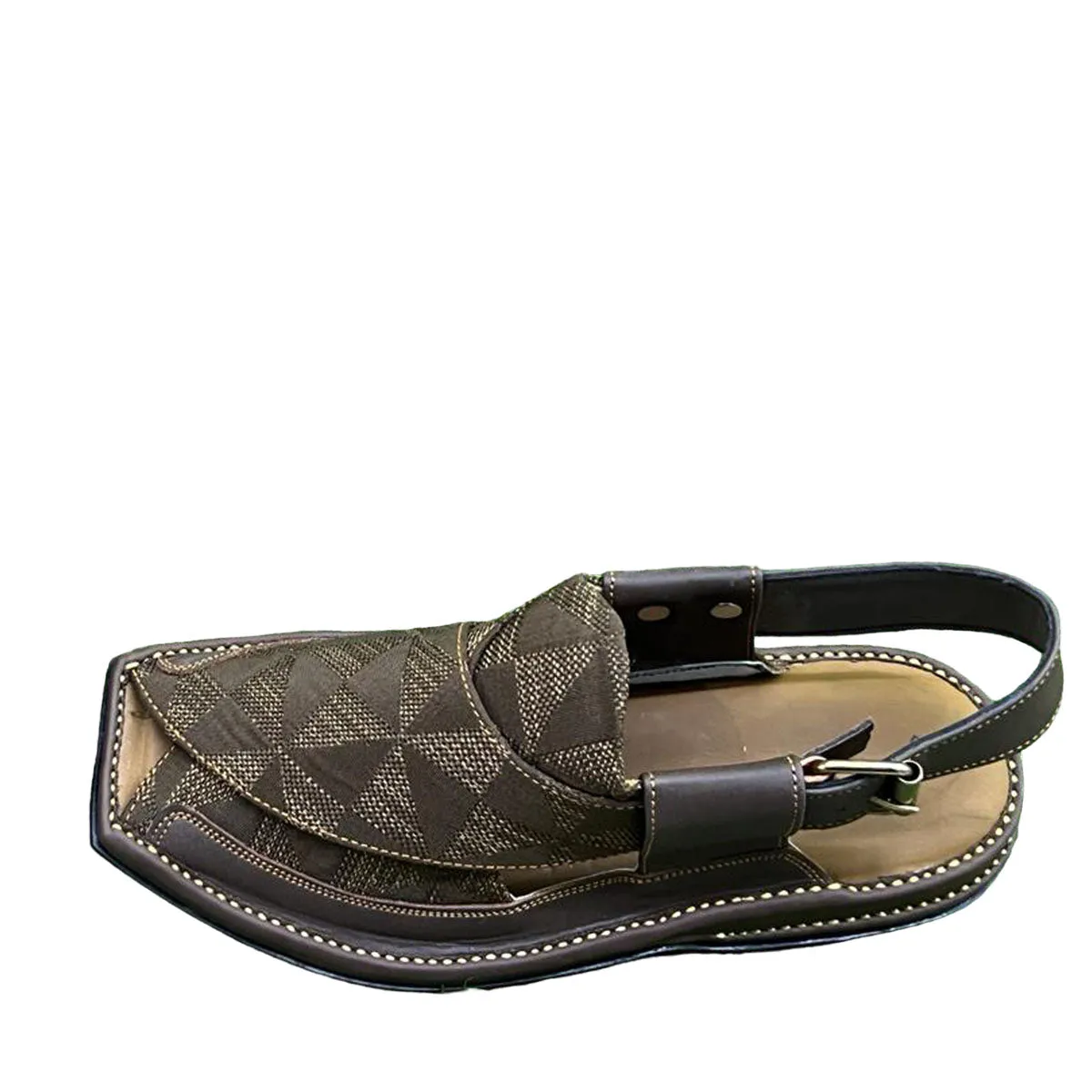 Stylish Peshawari Sandals for Men | Traditional Afghan Footwear Nk-019