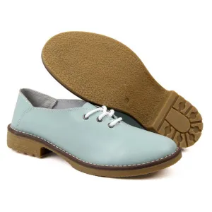 Summer Women Oxfords Genuine Leather Shoes Lace Up Flats Woman flat Ladies cow muscle good Zapatos Mujer J4358