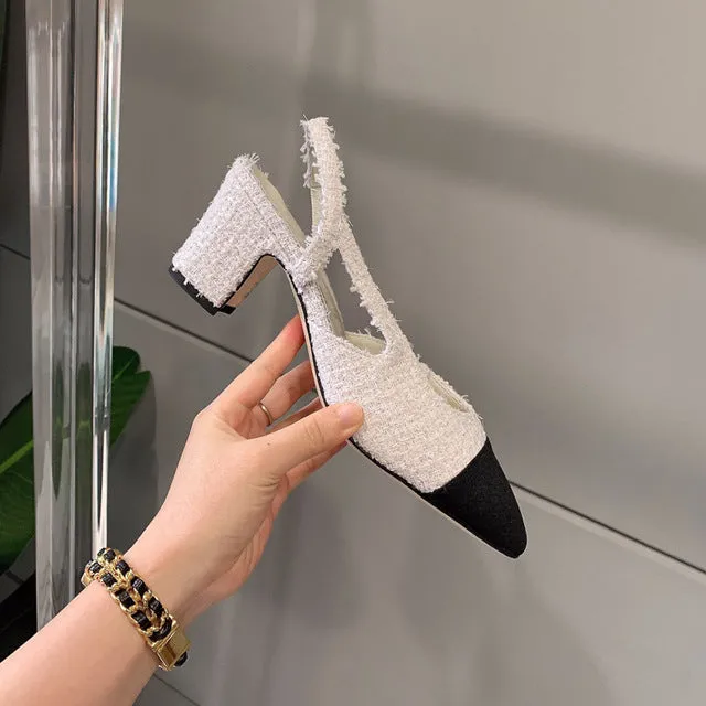 Summer Woolen Small Fragrant Wind Sandals Mixed Colors