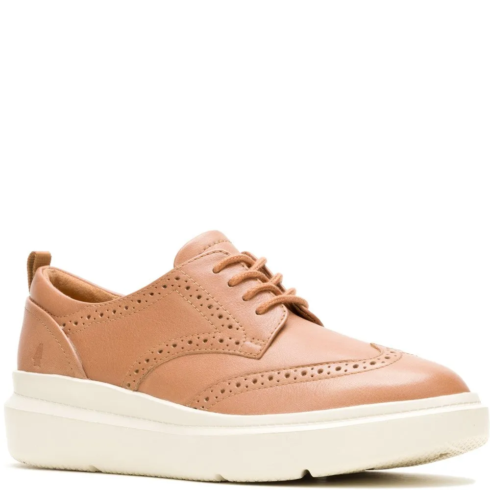 Tan Joy Wingtip Lace Ups