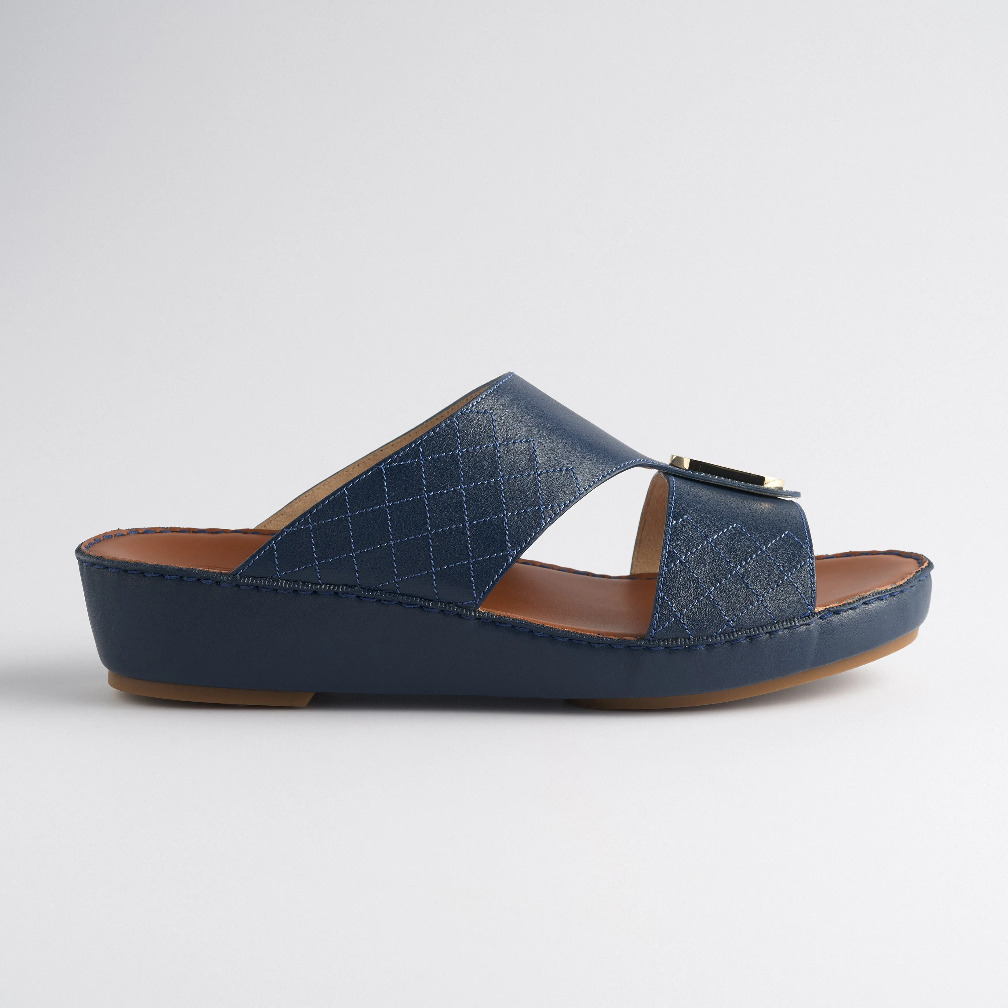 The Classic Diamond - Indigo Blue Nappa