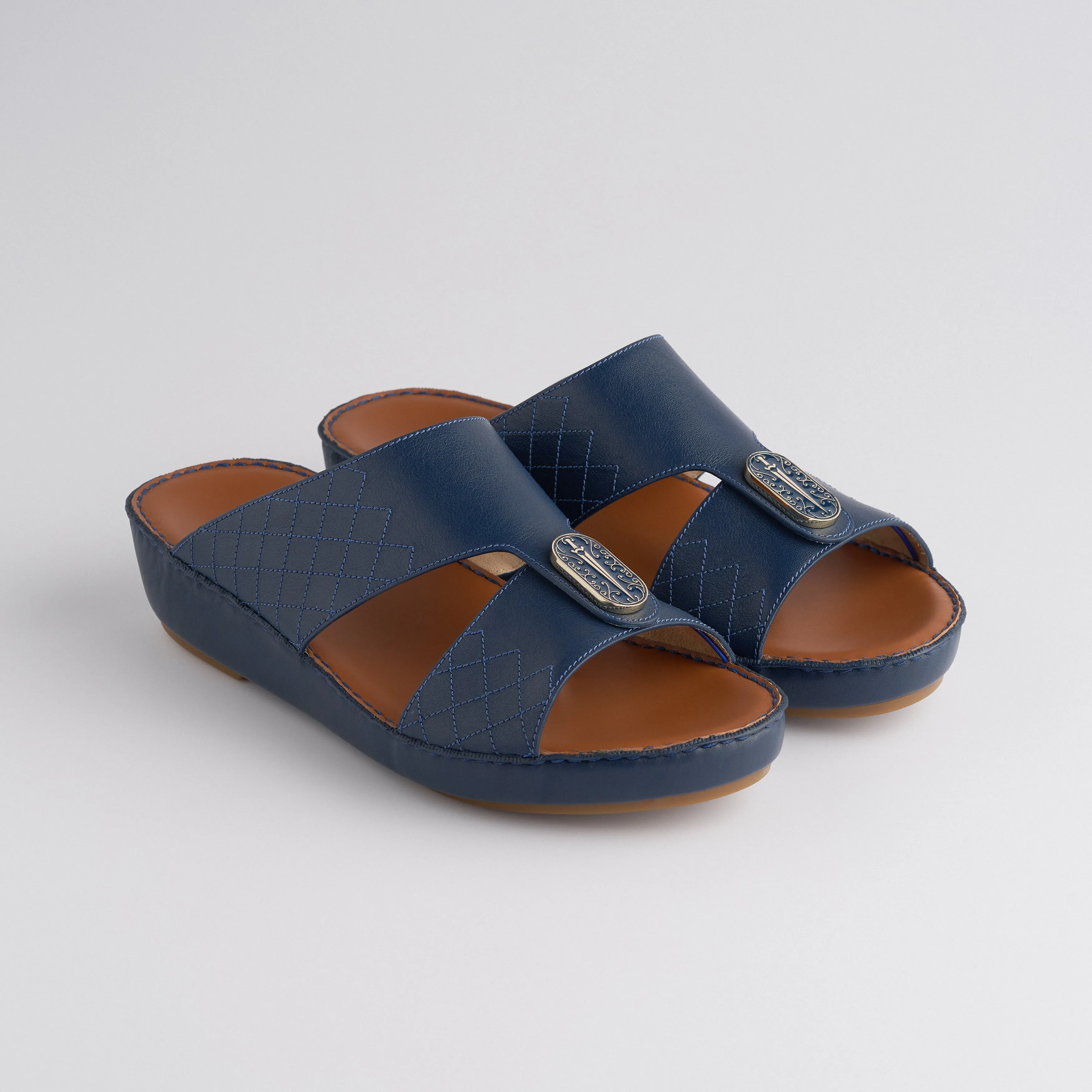 The Classic Diamond - Indigo Blue Nappa