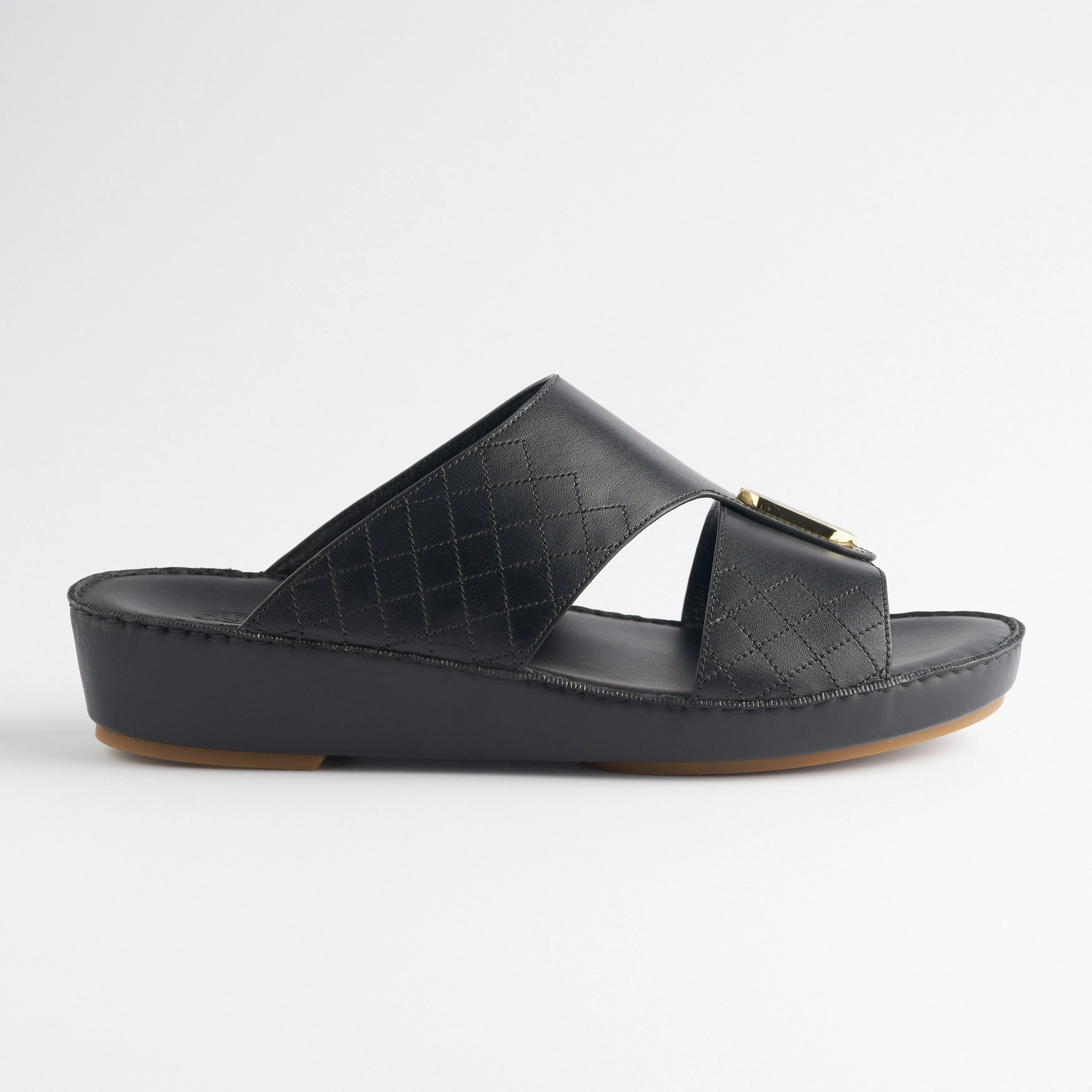 The Classic Diamond -  Obsidian Black Nappa