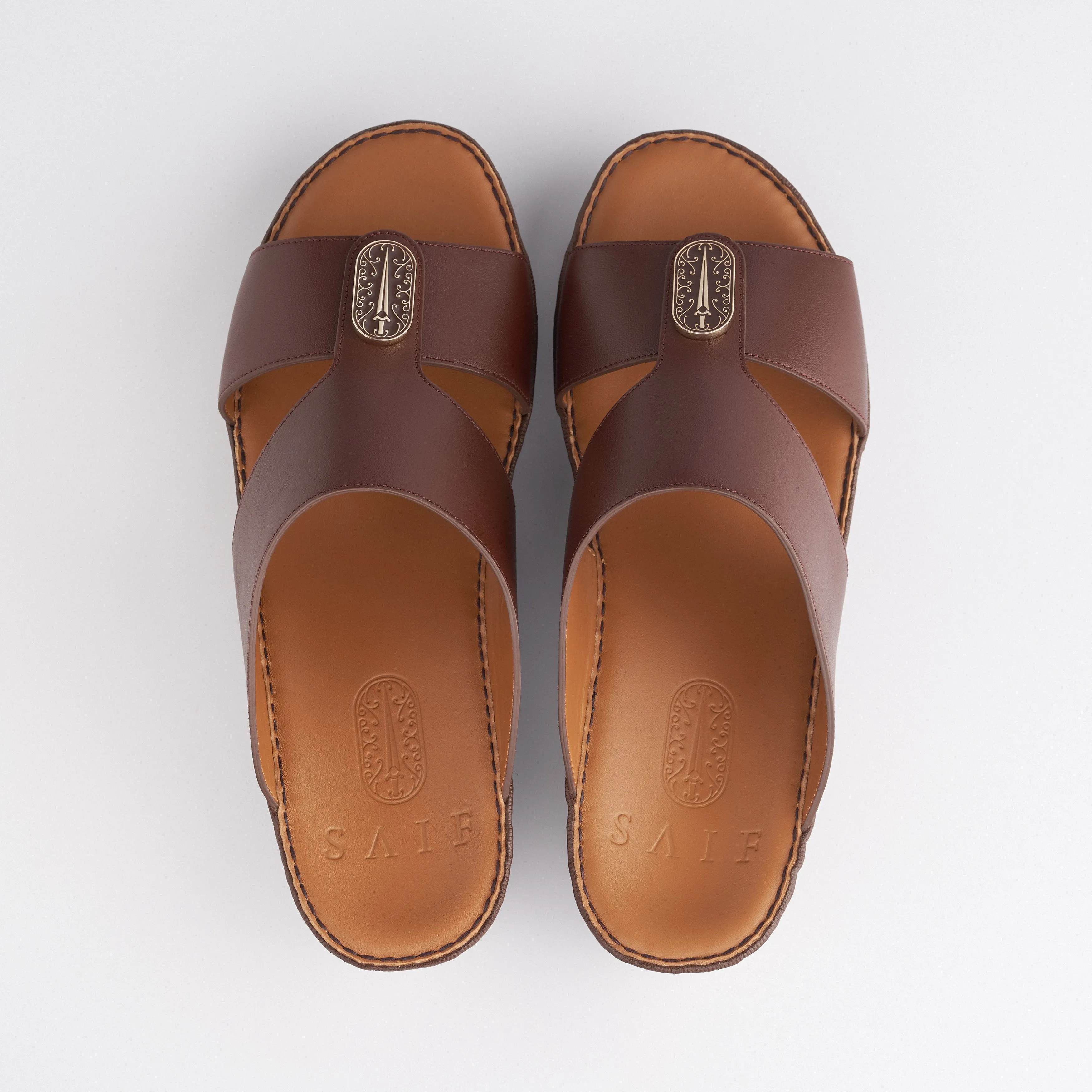 The Classic - Red Brown Nappa