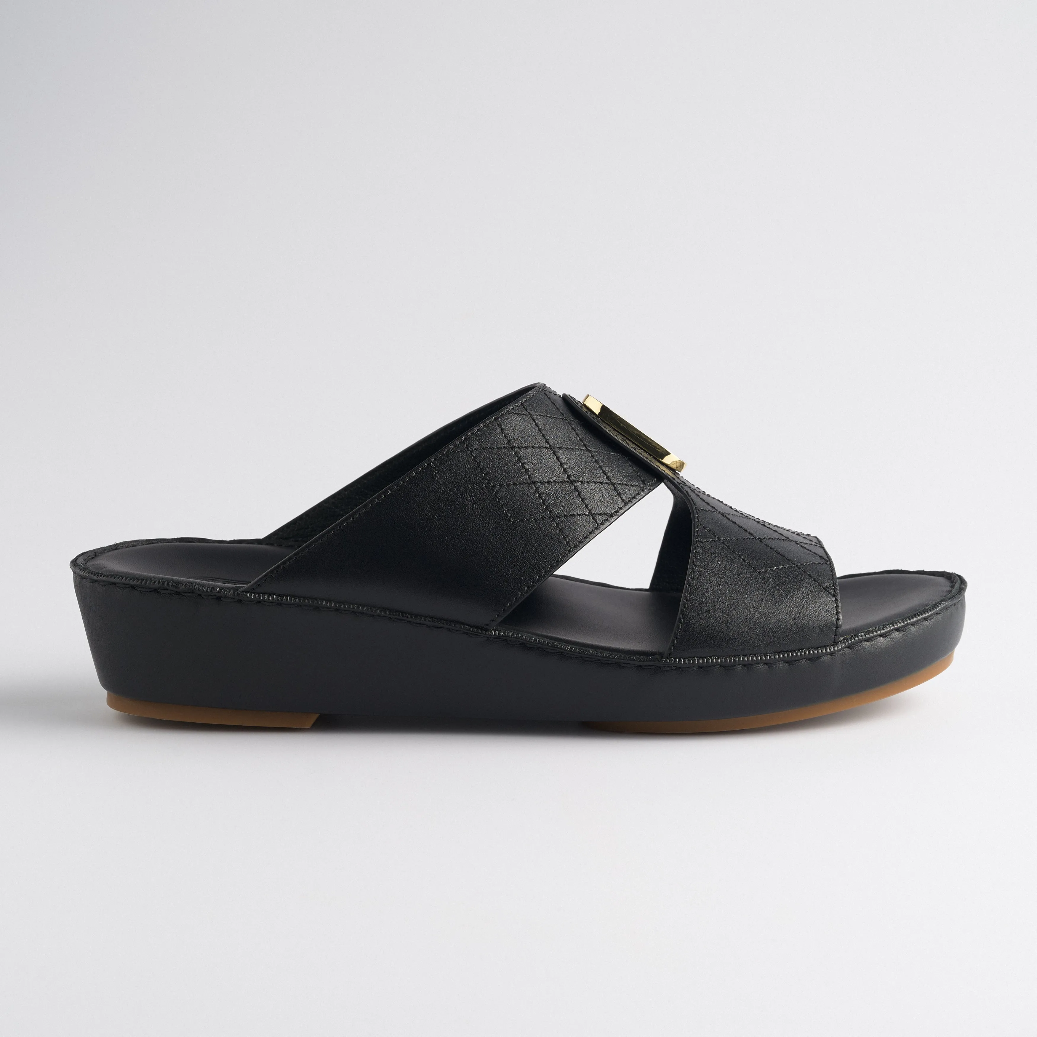 The Crown Diamond - Obsidian Black Nappa