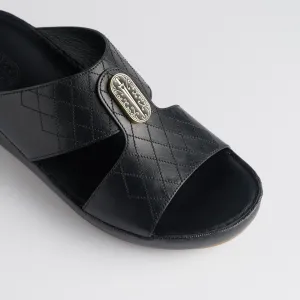 The Crown Diamond - Obsidian Black Nappa