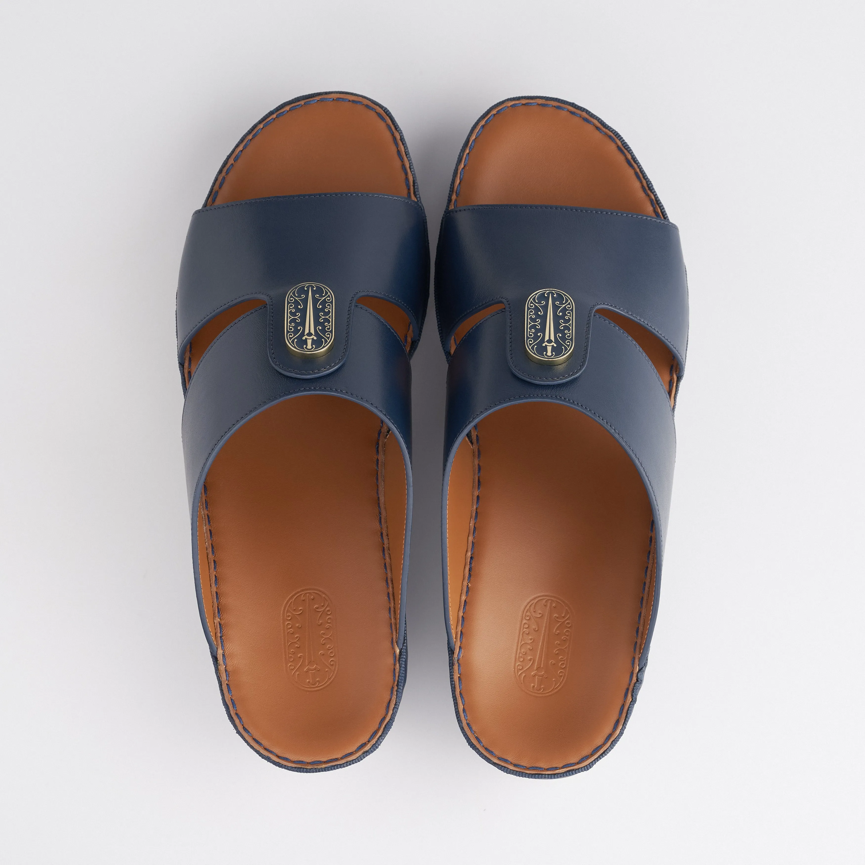 The Crown - Indigo Blue Nappa