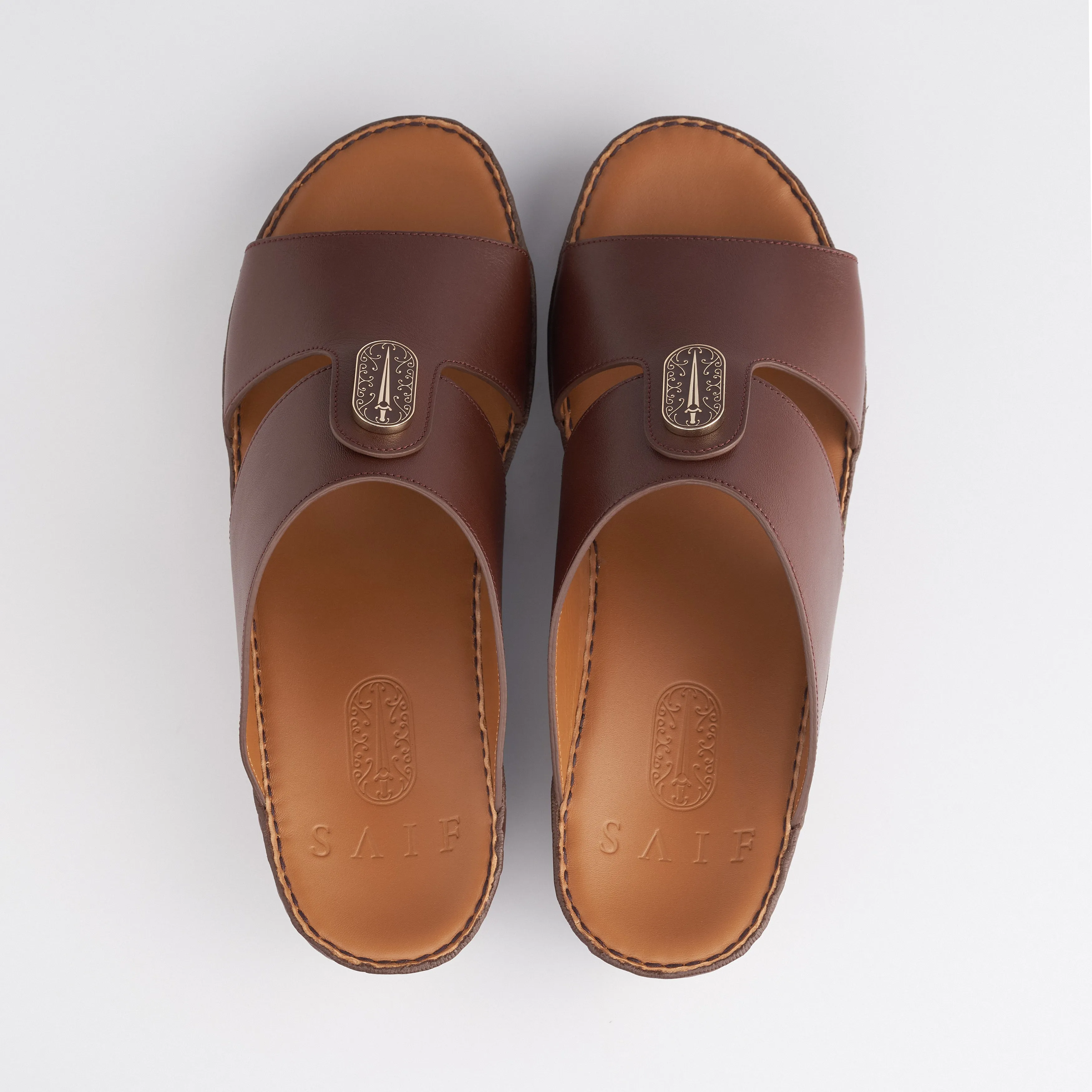The Crown - Red Brown Nappa