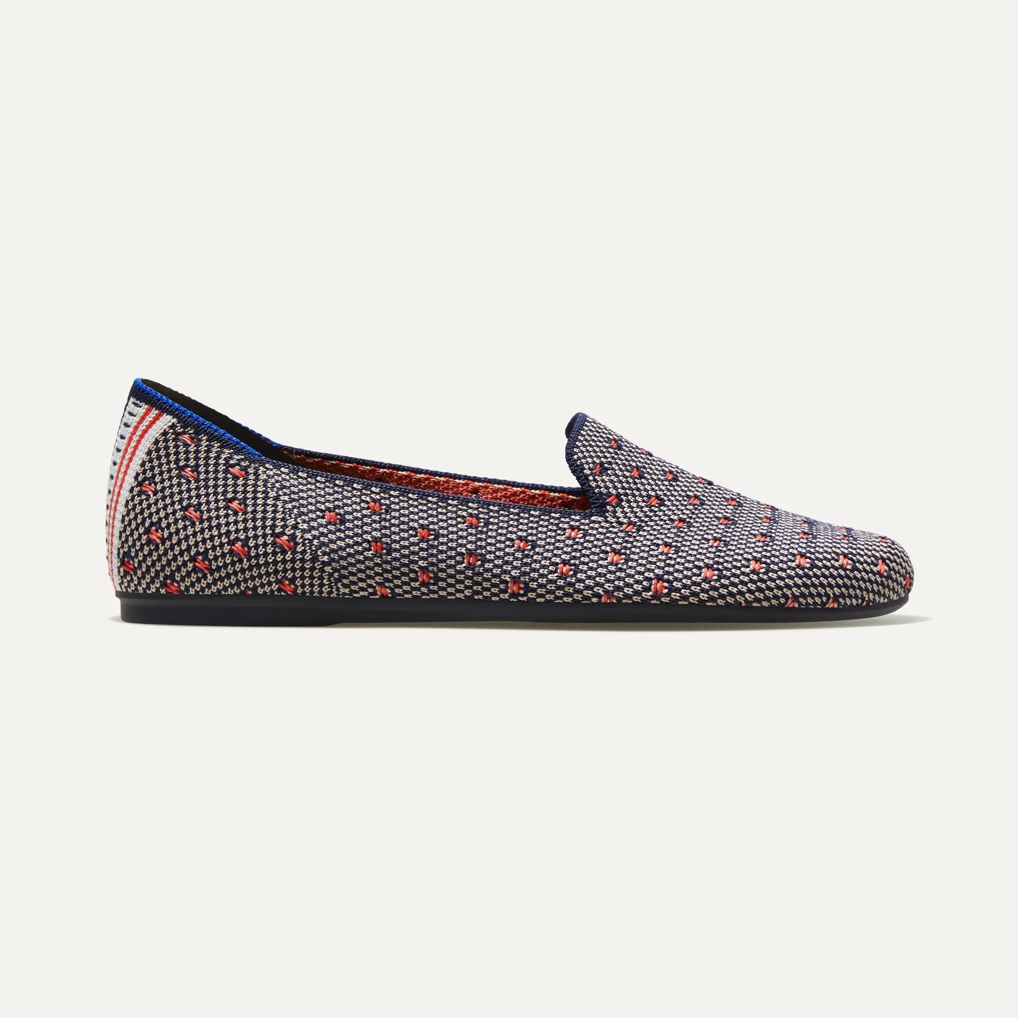 The Loafer - Coral Dot