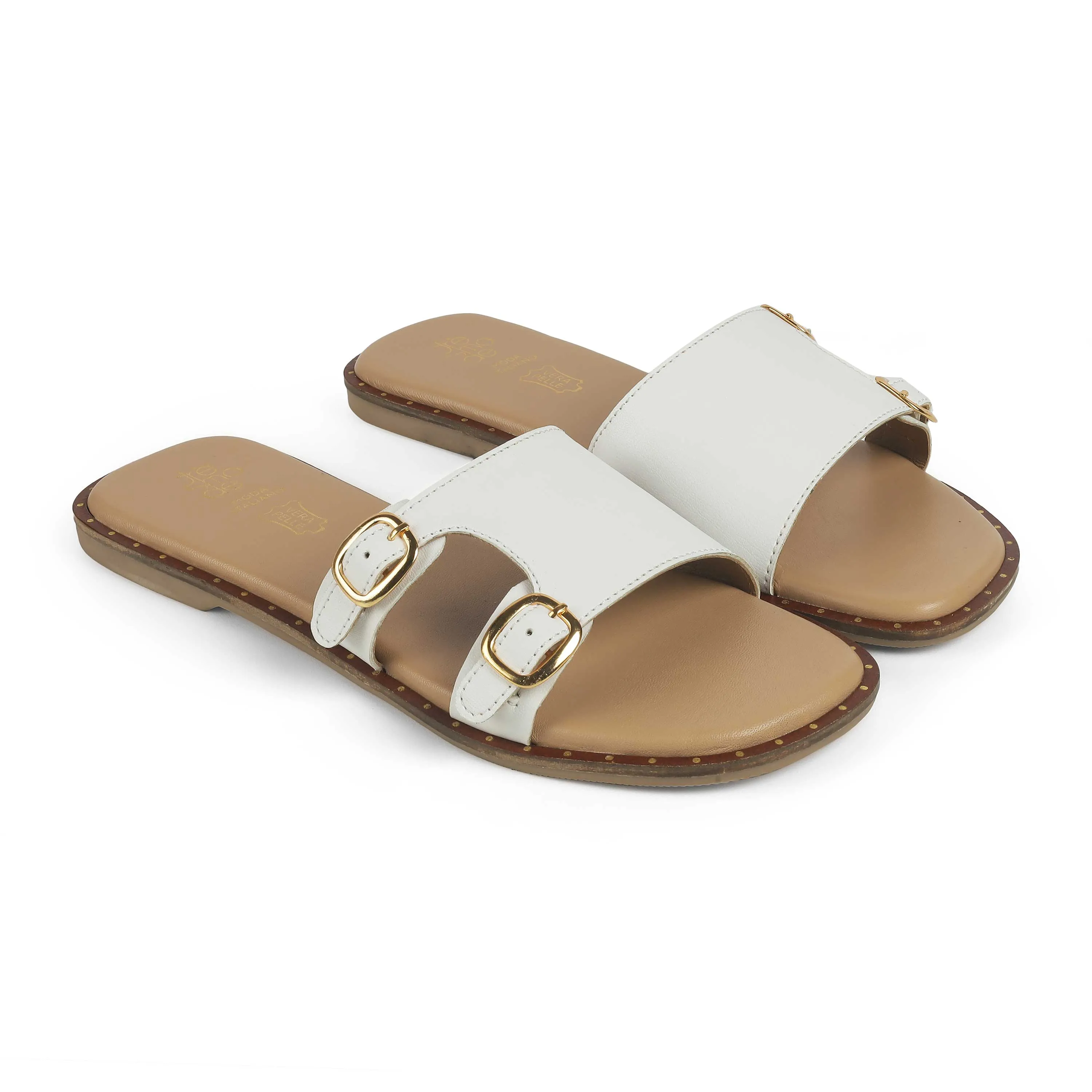 Tresmode Frati White Women's Casual Flats