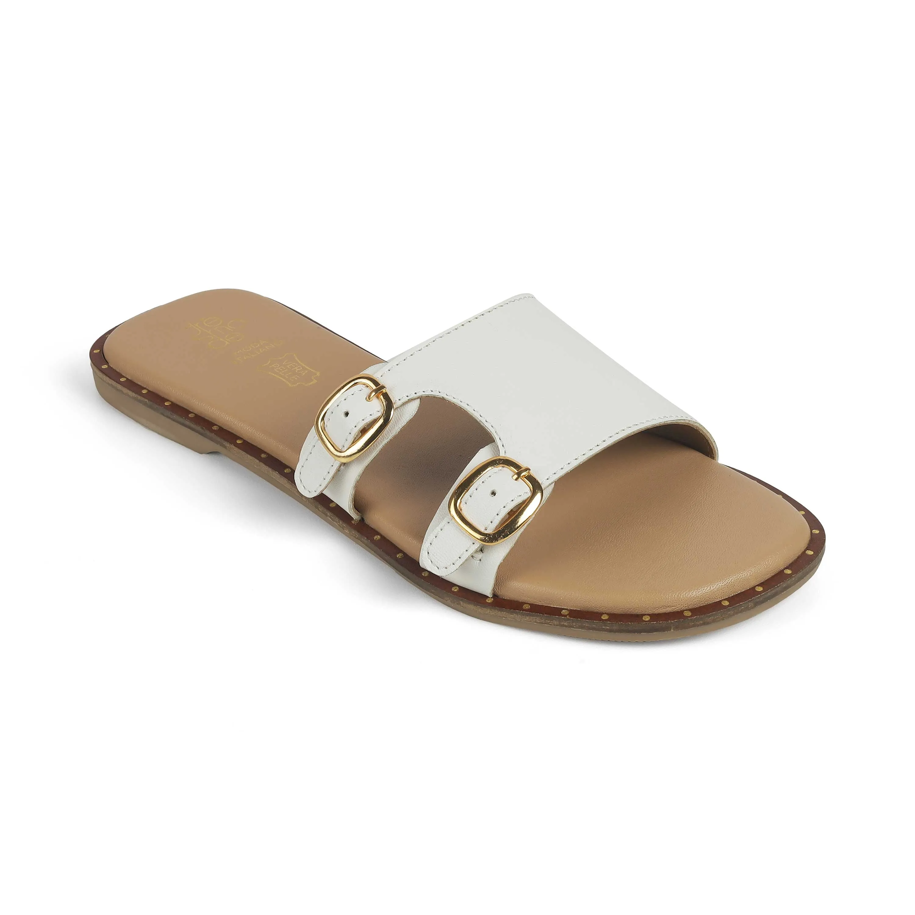 Tresmode Frati White Women's Casual Flats