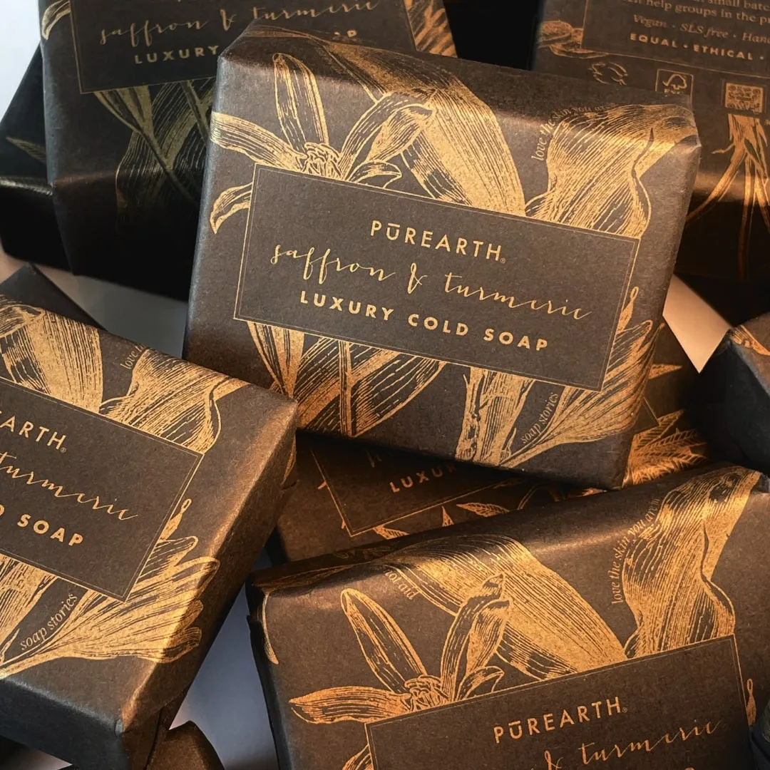 Turmeric & Saffron Luxury Cold Soap