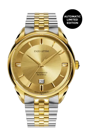 Val d'Orcia Automatic - President Bracelet  / Swiss Movement
