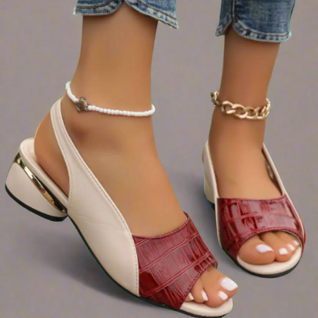 Verena | Handmade Colored Sandals Made from Premium Material