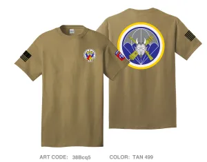 White Devil FIST, HHB, 3-319th AFAR Comfort Unisex Cotton SS Tee - 38Bcq5