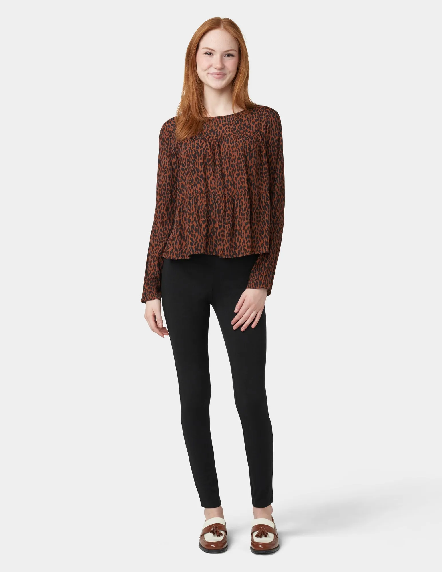 Wide Waistband Blackout Cotton Leggings