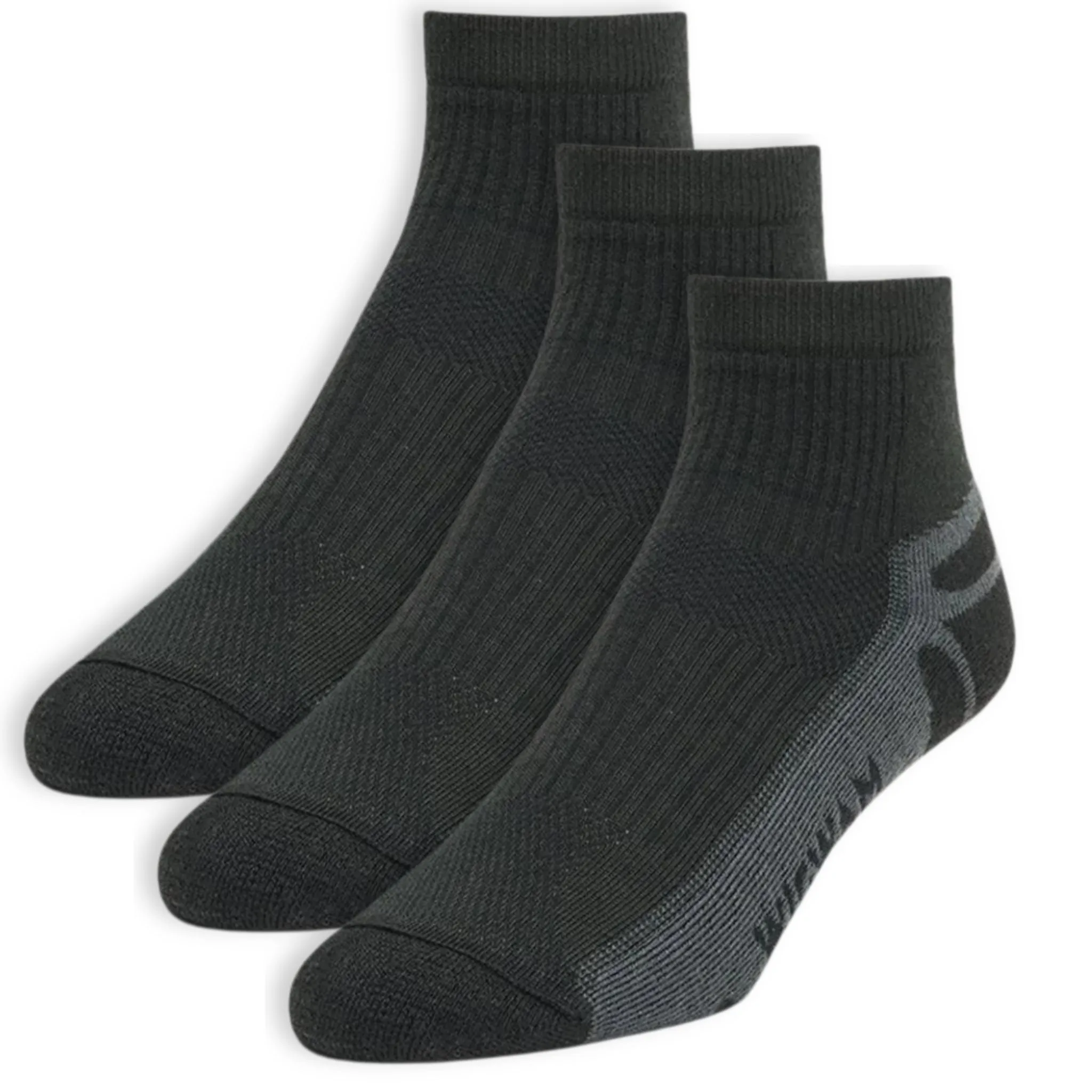 Wigwam Thunder Quarter Lightweight 3-Pack Socks