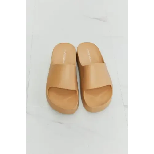 Wild Diva Summer Feels Platform Slides Elevate Your Sunny Style