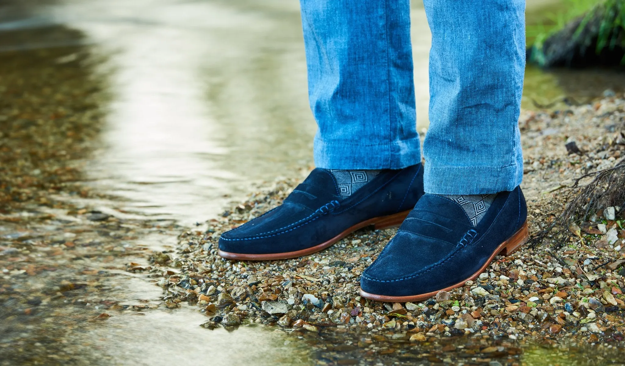 William - Camel Suede / Cedar Calf