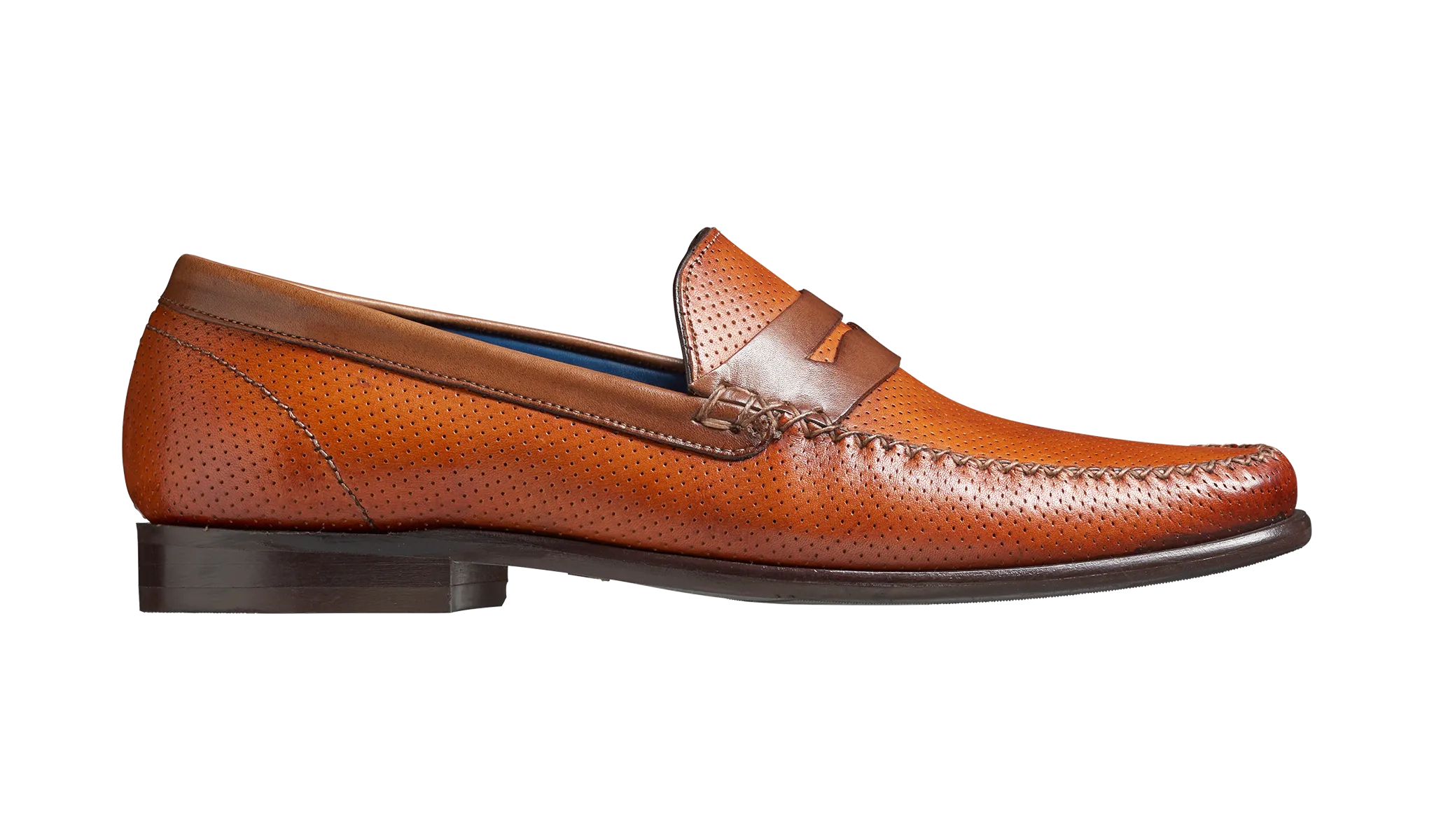 William - Rosewood Perf Hand Painted / Brown Saddle
