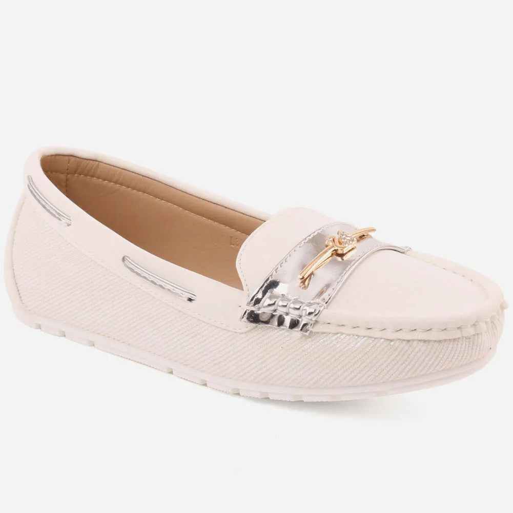 Women "ELSA" Low Heel Lightweight Moccasins