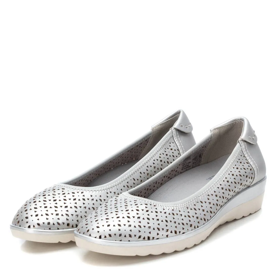 Women's ballerinas 141147 SILVER
