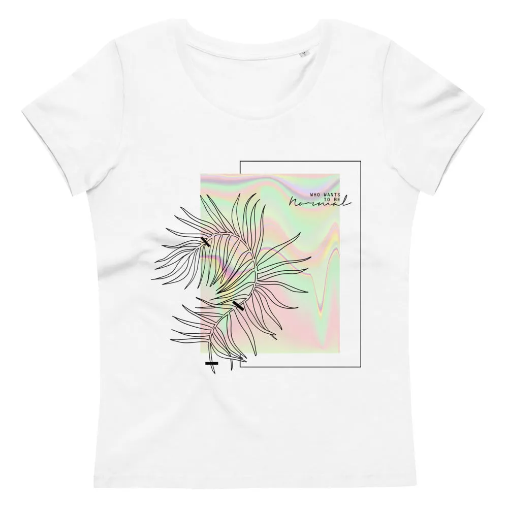 Women's fitted eco tee Rainbow
