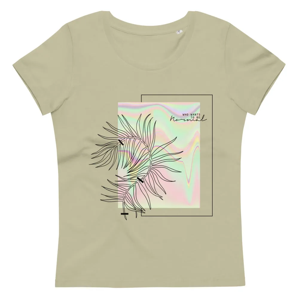 Women's fitted eco tee Rainbow