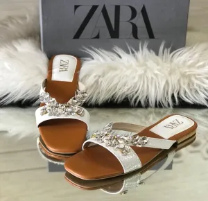 Z Crystal Flats (white)