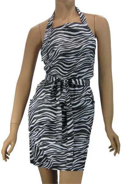 Zebra Hairdresser Apron